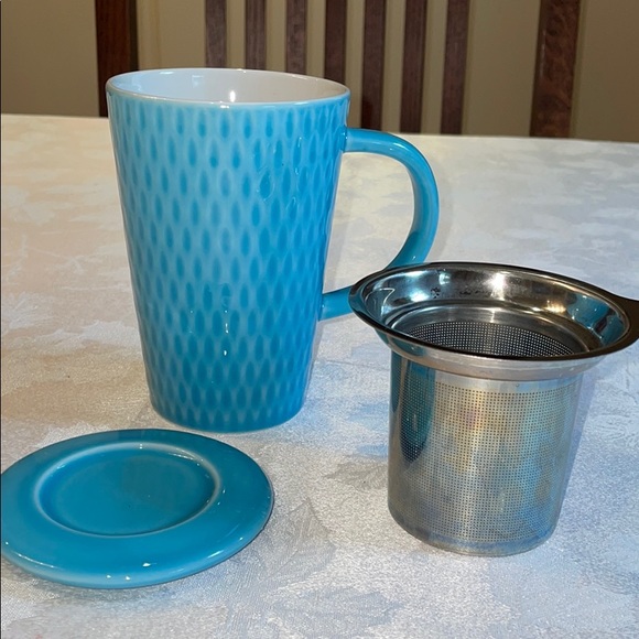 David’s Tea Kitchen Davids Tea Tea Mug With Infuser And Lid Poshmark